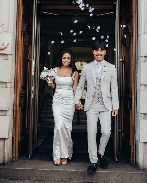 Islington Town Hall Wedding, Old Marylebone Town Hall Wedding, Kedleston Hall, Marylebone Town Hall Wedding Westminster Room, Belgrave Music Hall Leeds, Town Hall Wedding, London Bride, Stylish Couple, Dream It