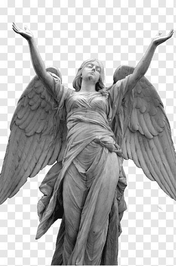 Angel Png Aesthetic, Angels Graphic Design, Collage Art Png, Angel Graphic Design, Statue Png, Angel Png, Aesthetic Statue, Graphic Design Png, Female Angel