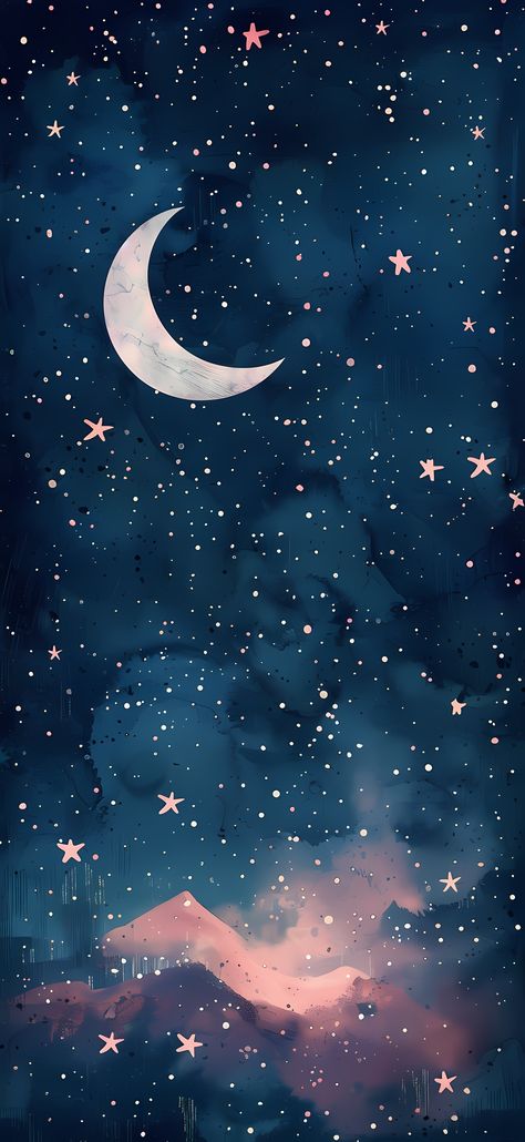 Star Screen Wallpaper, Celestial Phone Backgrounds, Cute Stars Wallpaper, Iphone Wallpaper Girly Aesthetic, Magic Phone Wallpaper, Night Sky Wallpaper Aesthetic, Night Sky Wallpaper Iphone, Star Wallpaper Aesthetic, Stars Wallpaper Iphone