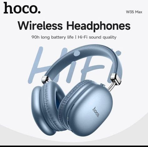 | HOCO W35 Max Wireless HiFi Music Headphone 42mm Coil Speaker Candy Color Bluetooth 5.3 Sport Earphone Support AUX/TF Card Mode Price 19€ Only 3 left Link 🔗 https://t.me/Digital_PRODUCTS11/20400 #headphones #hoco #earphone #music #speaker Music Speaker, Sport Earphones, Music Headphones, Wireless Headphones, Sound Quality, Speaker, Headphones, Candy, My Saves