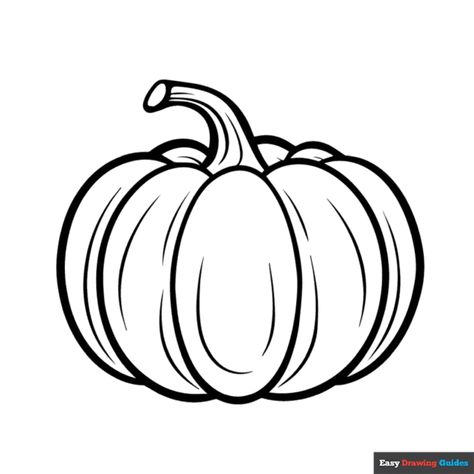 Free Plain Pumpkin Coloring Page for Kids Vegetables Name, Pumpkin Facts, English Pictures, Vegetable Chart, Pumpkin Coloring, Popular Cartoon Characters, Vegetable Pictures, Free Printable Coloring Sheets, Easy Drawing Guides