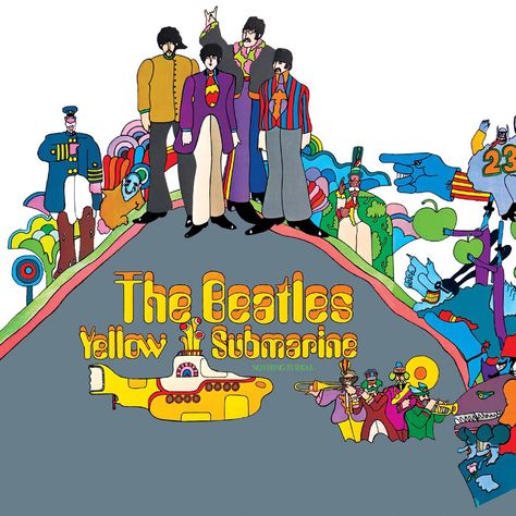 Yellow Submarine Album, Beatles Yellow Submarine, Beatles Albums, British Steel, Sea Of Monsters, The White Album, Brian Johnson, Beatles Yellow, Beatles Songs