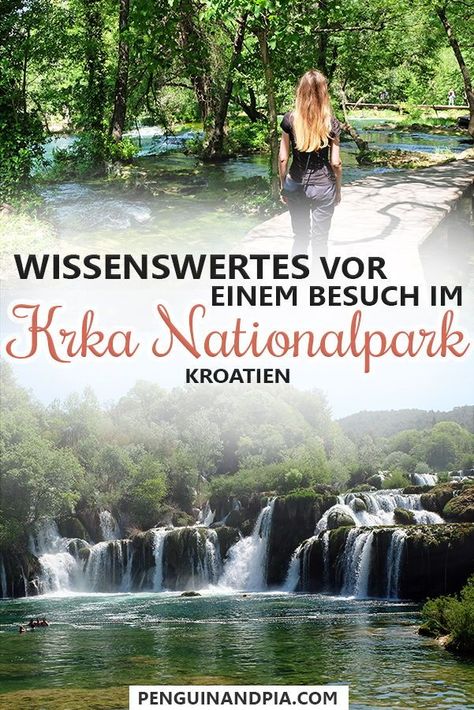 Der Krka Nationalpark ist definitiv ein Highlight jedes Kroatien Urlaubs. Wir erklären dir, was du vor einem Besuch auf jeden Fall wissen solltest - so wirst du nicht von Busfahrplänen, Eintrittspreisen oder Schwimmverboten überrascht! #krka #nationalpark #kroatien #urlaub #krkawasserfälle #schwimmen #wandern #natur Croatia National Park, Krka Waterfalls, Zadar Croatia, Croatia Vacation, Krka National Park, Croatia Holiday, Voyage Europe, Text Overlay, Croatia Travel