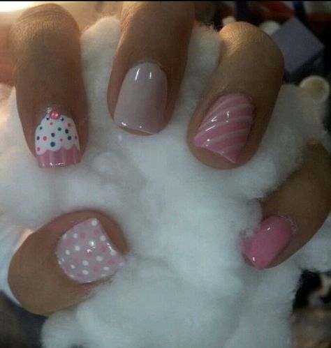 Hello Nails, Girly Acrylic Nails, Pretty Gel Nails, Really Cute Nails, Soft Nails, Kawaii Nails, Pink Acrylic Nails, Fire Nails, Funky Nails