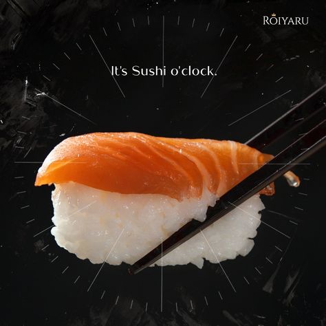 Rebranding, Branding, Social Media Poster Design - Roiyaru Sushi Sushi Ads Design, Sushi Social Media Design, Sushi Ads, Sushi Branding, Sushi Poster, Sushi Ideas, Social Media Poster Design, Media Poster Design, Restaurant Social Media