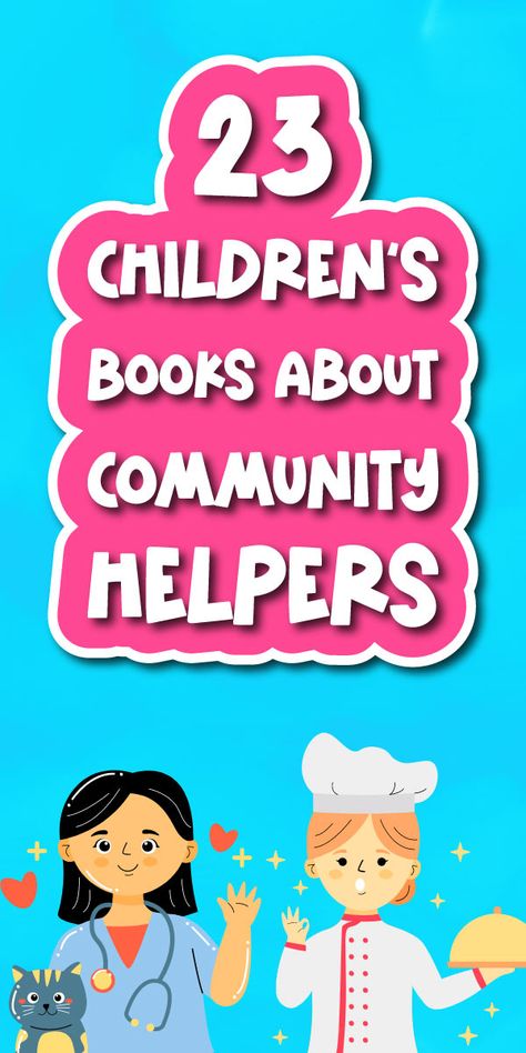 23 Community Helpers Books for Preschool Community Helpers Books Preschool, Community Helpers Books, Preschool Community Helpers Activities, Educational Activities Kindergarten, Camp Crafts For Kids, Activities Worksheets For Kids, At Home Kids Activities, Preschool Activities Worksheets, Community Helpers Activities