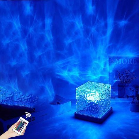 Ocean Wave Projector Light 16 Colors Midnight Aura Aurora Glow Lamp Home Office Bar Restaurant Underwater Projector Night Light - AliExpress Aurora Lamp, Wave Projector, Glow Lamp, Projector Light, Home Office Bar, Random Items, Water Ripples, Office Bar, Crystal Lamp