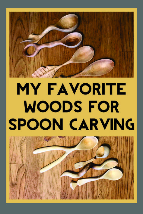 spoons, carve, wood, favorite Best Wood For Carving, Spoon Carving Tools, Wooden Spoon Crafts, Wooden Spoon Carving, Wood Spoon Carving, Simple Wood Carving, Wood Carving For Beginners, Carved Spoons, Green Woodworking