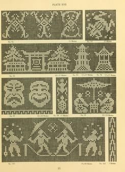 Knit Graph, Fillet Crochet Charts, Filet Crochet Patterns, Fillet Crochet Patterns, Vintage Needlework, Grid Patterns, Filet Crochet Charts, Crochet Charts, Fillet Crochet