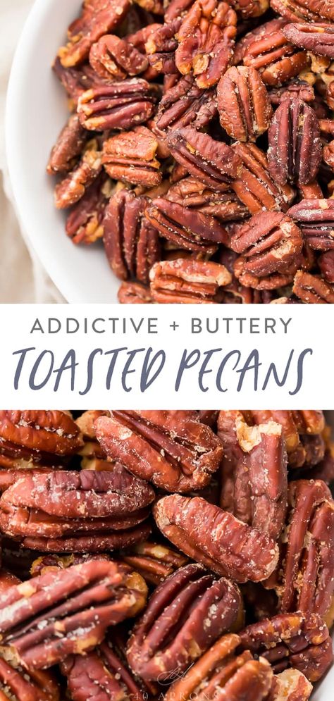 Toasted Pecans Recipe, Roasted Pecans Recipe, Cake Mom, 40 Aprons, Quick Appetizer, Xmas Recipes, Roasted Pecans, Nut Recipes, Quick Appetizers