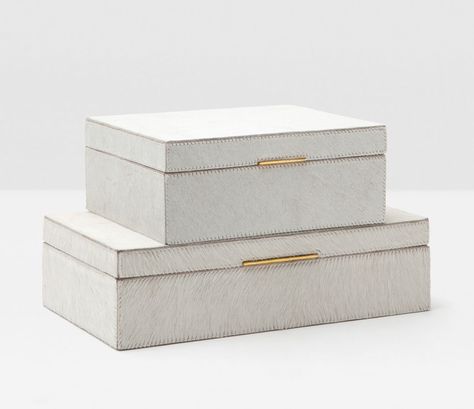 Ivory Palette, Suede Box, Box Wedding Invitations, Large Jewelry Box, White Jewelry Box, Ceramic Boxes, Large Jewelry, House Gifts, Brass Accents