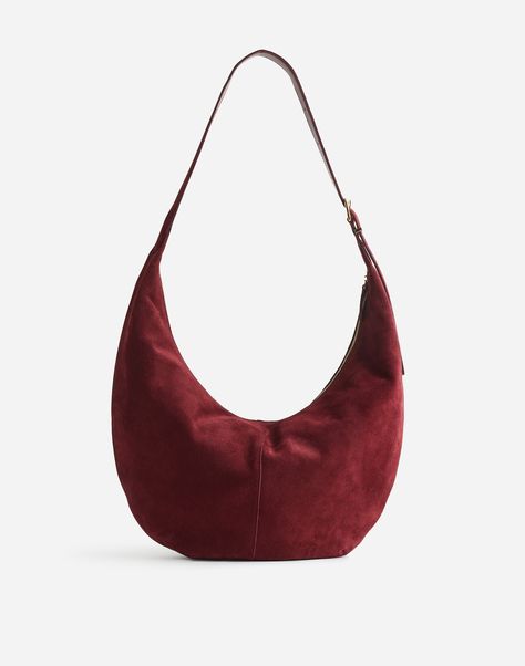 Burgundy Purse, Purse Trends, Merlot Color, Glitter Bag, Madewell Bags, Holly Christmas, Purse Ideas, Slouchy Bag, Purse Essentials