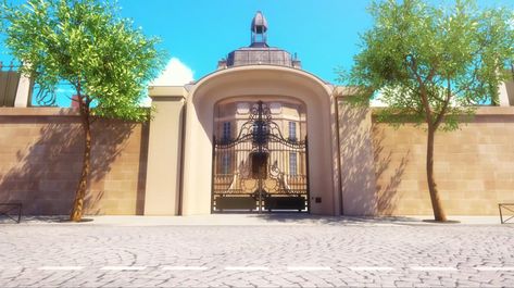 Agreste Mansion, Miraculous Background, Dr Room, Background Anime, Miraculous Ladybug, Mansion, Paris, Iphone, Anime