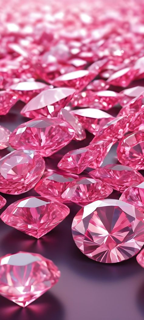 Pink Diamonds Background, Diamonds Aesthetic, Diamonds Background, Gangsta Boo, Girly Backgrounds, Diamond Background, Diamond Wallpaper, Iphone Covers, Pink Crown