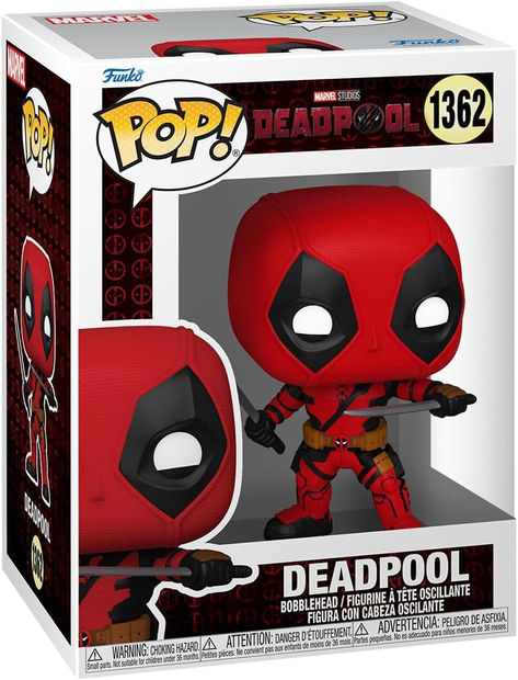 Pop! Deadpool has arrived to sharpen his blades and wit in your anti-hero lineup! Carve out a place in your Marvel Studios’ Deadpool & Wolverine collection for the merc with a mouth as Pop! Deadpool! Wolverine Funko Pop, Deadpool Toys, Deadpool Funko Pop, Deadpool Pop, Best Funko Pop, Marvel Funko Pop, X-men, Marvel Girl, Funk Pop