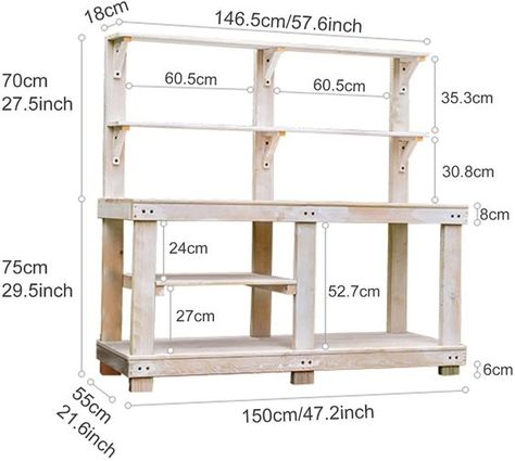 Gardening Work Bench, Outside Planting Station, Garden Work Bench Ideas Potting Tables, Outside Potting Station, Garden Potting Table Ideas, Garage Potting Bench, Garden Table Diy Potting Benches Work Stations, Diy Outdoor Potting Station, Outdoor Work Station