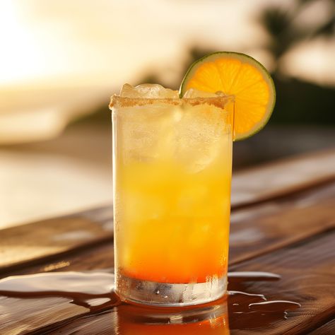 Citrus Rum Cooler Cocktail Recipe - The Citrus Rum Cooler is a delightful blend of tangy and sweet, with the zesty flavors of lime and orange shining through. The light rum provides a smooth base without overpowering the fresh citrus notes, while the triple sec adds a hint of complexity. It's a refreshing, light, and slightly sweet cocktail with a pleasantly sour finish. Citrus Rum Cocktails, Drinks Wallpaper, Sweet Cocktail, Orange Cocktails, Lemon Drop Martini, Sweet Cocktails, Light Rum, Rum Cocktails, Rum Cocktail