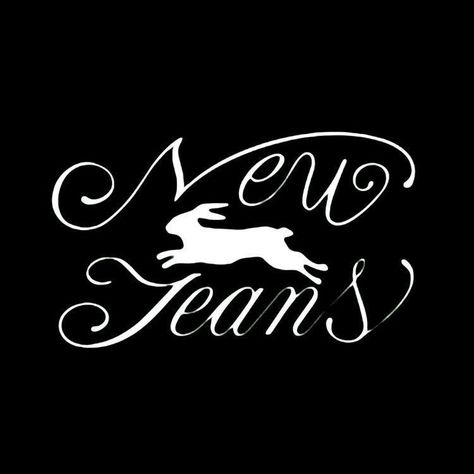 New Jeans Logo Black And White, New Jeans Bunny Black And White, Newjeans Bunny Black And White, Newjeans Bunny Icon Black, New Jeans Bunny Icon Black, Nwjns Black And White, Ditto Logo Newjeans, Black And White Kpop Stickers, Newjeans Black And White Icon