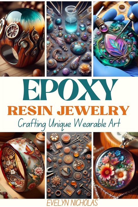 Resin jewelry diy