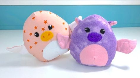 Diy Squishmallow Pattern, How To Make Squishmallows, Diy Squishmallow Sewing Pattern, Squishmallows Pattern, Squishmallow Sewing Pattern, Squishmallow Pattern Free, Toro Plush, Diy Squishmallow, Squishmallow Pattern