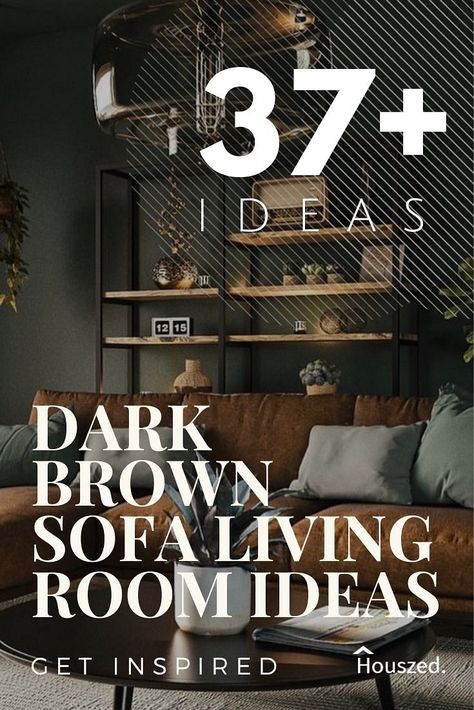 37+ Dark Brown Sofa Living Room Ideas That Inspire in 2023 | Houszed Dark Leather Furniture Living Room Decor, Leather Sofa Dark Living Room, Living Room Designs Dark Furniture, Living Room With Dark Leather Furniture, Dark Brown Leather Couch Decor Ideas, Color Palette With Brown Sofa, Brown Leather And Fabric Sofa Mixing, Dark Brown Leather Living Room Decor, How To Decorate With Brown Couches