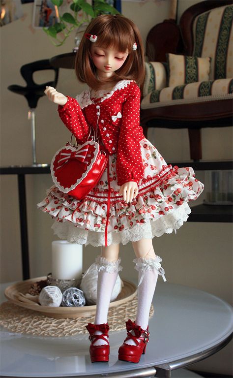 https://flic.kr/p/txcc57 | Miss Cupcake Pretty Dolls Cute, Bjd Dress, Cute Doll Clothes, Anime Doll, Doll Aesthetic, Fantasy Art Dolls, Kawaii Doll, Dress Doll, Dream Doll