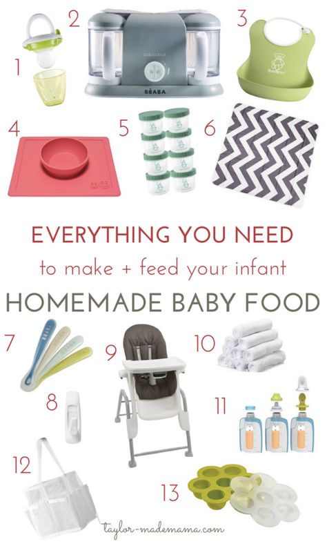 Baby Food Storage Organization, Baby Feeding Essentials, Baby Food Essentials, Best Baby Food Maker, Baby Food Organization, Baby Food Products, Baby Solid Food, Baby Feeding Chart, Making Baby Food