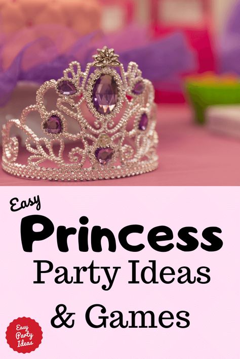 Princess Party Activities, Princess Birthday Party Games, Princess Tea Party Birthday, Stationery Display, Princess Party Games, Princess Birthday Party Decorations, Disney Princess Birthday Party, Princess Theme Birthday, Princess Games