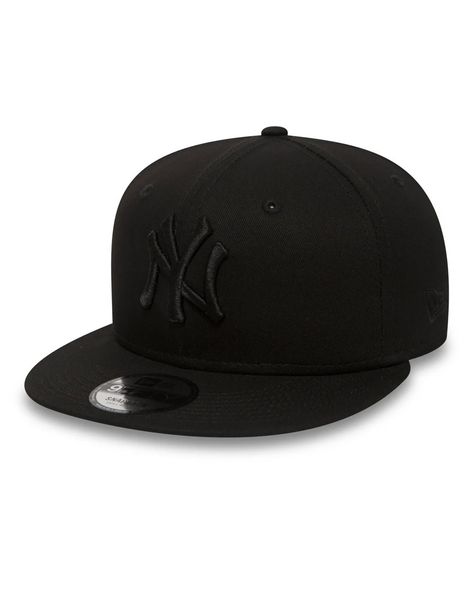 Gorra oficial new era new york yankees black 9FIFTY snapback Logotipo del equipo al frente Corona negra sobre negra Cierre Snapback 100% Algodón tejido Hype Clothing, New York Yankees, New Era, Yoga, New York, Nike, Sports, Quick Saves, Clothes