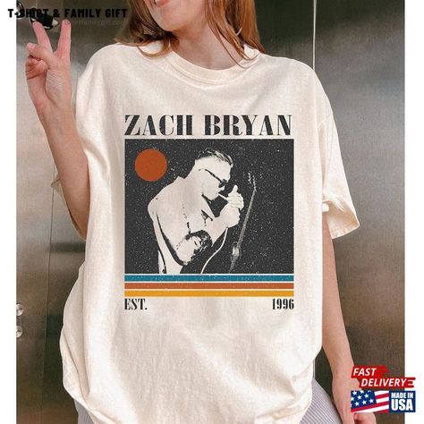 Vintage 90S Zach Bryan Shirt Singer T-Shirt Composer Music Tee Hoodie Classic Check more at https://tshirtfamilygift.com/product/vintage-90s-zach-bryan-shirt-singer-t-shirt-composer-music-tee-hoodie-classic/ Zach Bryan Music, Zach Bryan Shirt, Bryan Singer, Big Movie, Monaco Gp, Winter Retreat, Minimalist Shirts, Lauryn Hill, Travel Shirt