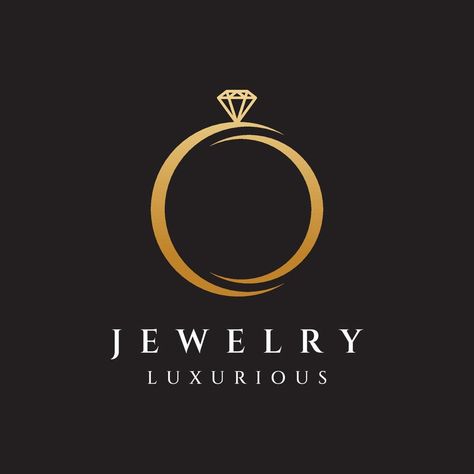 Logo Design For Gold Shop, Jewelry Logos Ideas, Jewellery Shop Logo Design, Jewelry Design Logo, Jewelry Logo Design Jewellery, Jewelry Brand Logo Ideas, Gold Logo Design Ideas, Jewelry Logo Design Ideas, Luxury Logo Design Gold