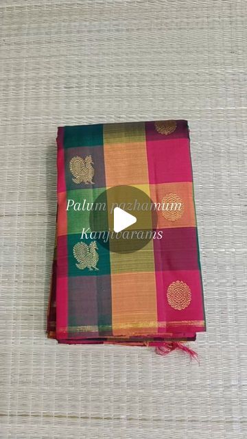 Sthree Creatives on Instagram: "The traditional combination of Palum pazhamum kattam in kanjivaram silk. Price 22500/-" Saree Kanjivaram Silk, Saree Kanjivaram, Checks Kanjivaram Saree, Palum Pazhamum Saree, Light Green Kanjivaram Saree Silk, Kanjivaram Sarees Silk, Traditional Silk Saree, Kanjivaram Sarees, Silk Sarees