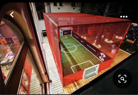 The Football Factory, Indoor Soccer Field, Sport Bar Design, Sports Training Facility, Indoor Sports Court, Football Activity, Playgrounds Architecture, Sports Facility, Indoor Basketball Court