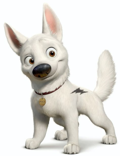 Bolt                                                                                                                                                                                 More Bolt Characters, Disney Bolt, Bolt Dog, Bolt Disney, Conceptual Sketches, Circus Characters, Famous Dogs, Character Types, Disney Dogs