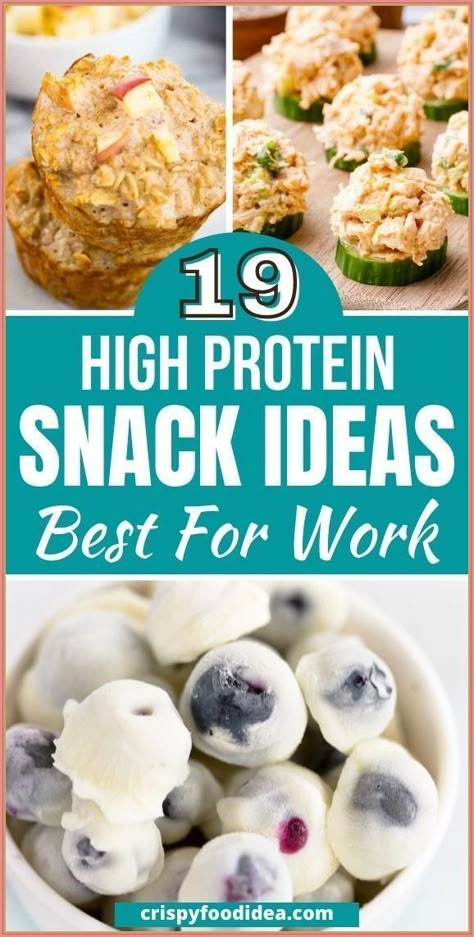 High Protein Snack Ideas, High Protein Snack Recipes, Protein Snack Ideas, Protein Snacks Recipes, Healthy High Protein Snacks, High Protein Snack, High Protein Foods, Healthy Protein Snacks, Healthy High Protein Meals