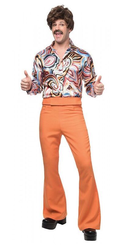 Disco Men Costume, Retro Costume Ideas, Men Costume Ideas 70s Theme Outfit, 70s Themed Outfits, 70s Outfits Men, That 70s Show Outfits, 70s Show Outfits, 70s Party Outfit, 70s Fancy Dress, Throwback Outfits, Mens Fancy Dress