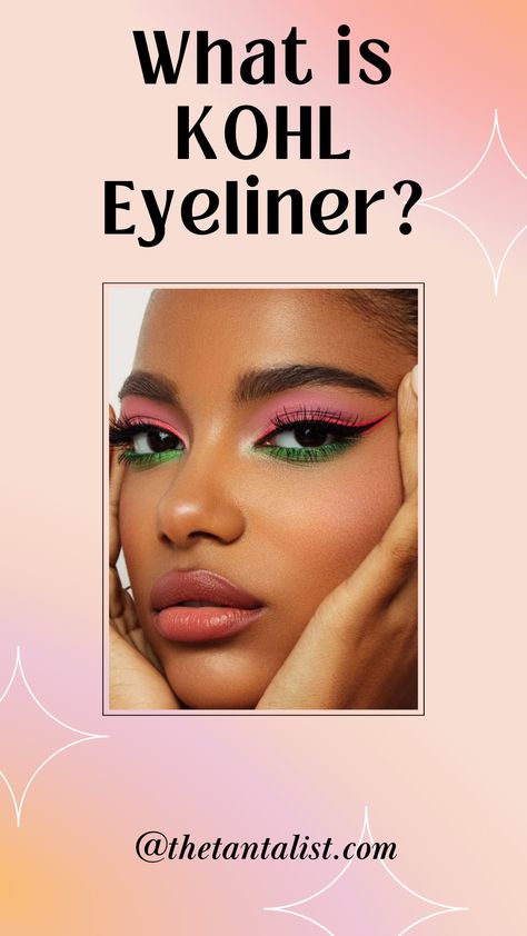 Kohl is typically a soft, powdery substance that comes in a pencil or stick form. It is applied around the eyes, mainly on the waterline or lash line, to enhance and define the eyes. #Kohl #kohleyeliner #eyelinerhacks #eyelinertips #eyebrows #eyebrowlamination #eyesmakeup #eyemakeuptips @karmaeyebrow @eyemakeupideas @eyeswoon Kajal Eyes Aesthetic, Eyeliner Waterline, Mac Eyeliner, Matte Eyeliner, Powdered Eyeliner, Gold Eyeliner, Eyeliner For Beginners, Kohl Eyeliner, Brown Eyeliner