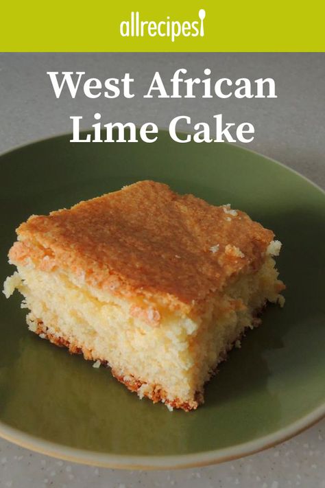 Lime Cake Recipe, African Recipes Nigerian Food, African Dessert, West African Food, African Cooking, Lime Cake, Nigerian Food, Dessert Dishes, Caribbean Recipes