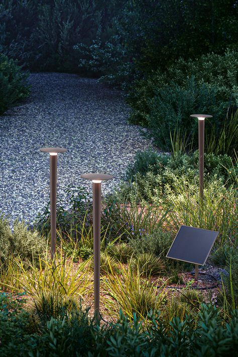 Solar Join | IP44.DE outside lighting Outside Lighting, Mulch Landscaping, Architectural Lighting Design, Outdoor Path Lighting, San Carlo, Urban Lighting, Outdoor Landscape Lighting, Side Lamps, Landscape Concept