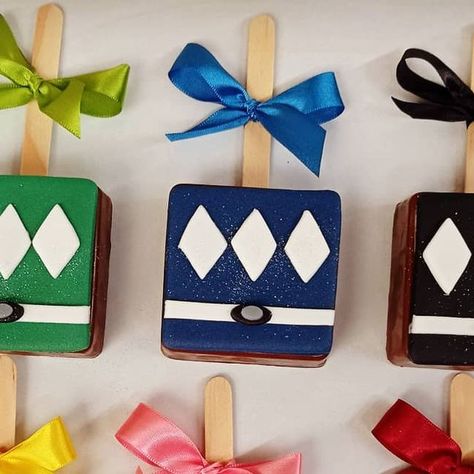 Ranger Cookies, Festa Power Rangers, Power Ranger, Power Rangers, Sonic