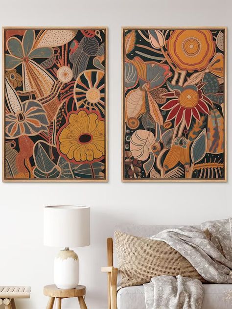 10 Amazon Alternatives For Sustainable Online Shopping (2023) - The Good Trade Boho Pictures, 2024 Bedroom, Mid Century Modern Boho, Wraparound Porch, Painting Board, Brown Flowers, Mural Floral, Mid Century Modern Art, Popular Tattoos