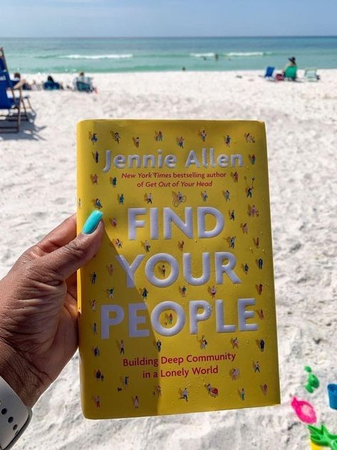 Jennie Allen, Find Your People, Empowering Books, Healing Books, Best Self Help Books, Books To Read Nonfiction, 100 Books To Read, Self Development Books, Unread Books