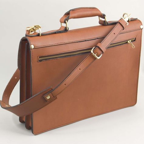 The Briefcase Lite - Henry Tomkins Designer Briefcase, Mens Leather Satchel, Black Briefcase, Leather Travel Backpack, Brief Case, Leather Messenger Bag Men, Leather Messenger Bags, Business Laptop Bag, Leather Briefcase Men