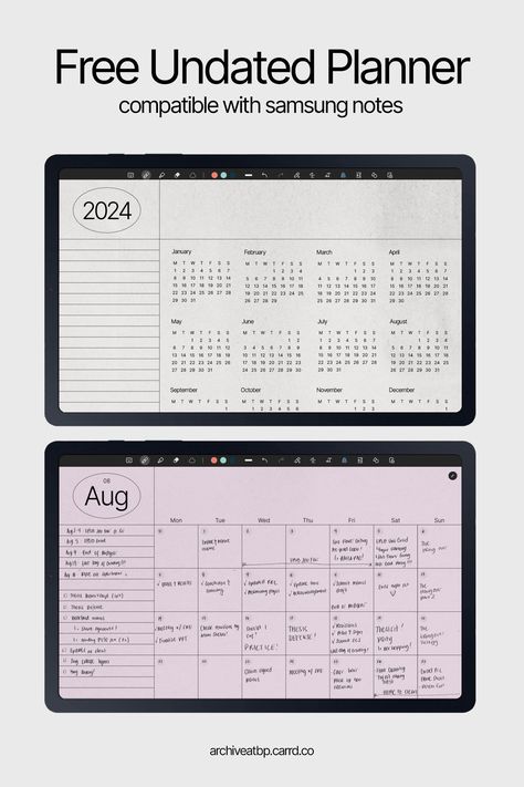 FREE DOWNLOAD VIA LINK. Digital planner in Samsung Notes: A simple yet colorful paperlike planner. Available for digital or print use. Includes a 2023 or 2024 calendar for your monthly planning. #digitalplanner #printableplanner #printablefreebie #2023planner #2024planner #digitalplanning #samsungnotesplanner #goodnotesplanner #productivity #colorfulplanner #realisticplanner #minimalistplanner #simpleplanner #freeplanner #aestheticplanner Samsung Digital Planner, Digital Planner For Samsung Tablet Free, Free Digital Planner Samsung Notes, Digital Planner Free Download 2024, 2024 Free Digital Planner, 2024 Digital Planner, Samsung Notes Template Free, 2024 Planner Free, Month Planner Template