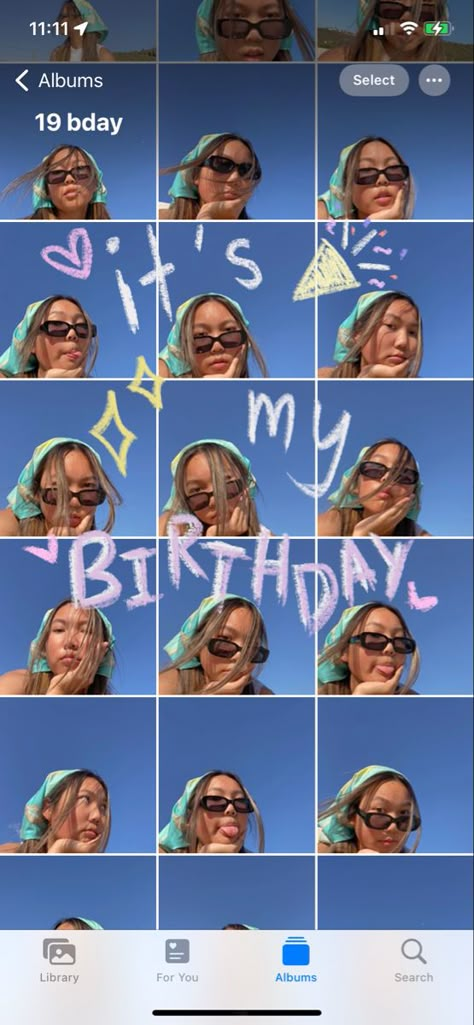 birthday story post, birthday inspiration, birthday instagram inspo, instagram, aesthetic, inspiration, collage, photos, pose ideas, pose, story doodles, fun doodles, cute drawings Double Photo Instagram Story, Self Birthday Instagram Story Ideas, Fun Ig Story Ideas, Birthday Asthetics Story, Instagram Story Collage Ideas Aesthetic, Drawing On Instagram Stories, Selfie Birthday Ideas, Birthday Shoutouts Instagram, Birthday Posts Instagram Story