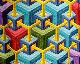 3d quilts - Search Images Optical Illusion Quilts, Modern Quilting Designs, 3d Quilts, Modern Quilting, Quilt Patterns Free, Modern Quilts, Optical Illusions, Quilting Designs, Quilt Patterns