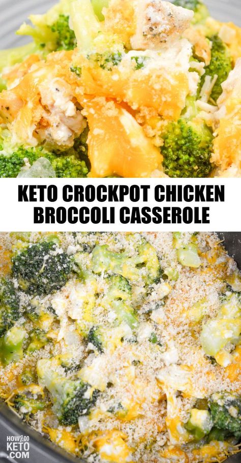 Chicken And Broccoli Recipes Crockpot, Keto Recipes With Ricotta, Slow Cooker Keto Chicken, Keto Crockpot Chicken, Keto Chicken Broccoli Casserole, Chicken Broccoli Crockpot, Keto Chicken Broccoli, Slow Cooker Keto Recipes, Low Carb Slow Cooker Recipes