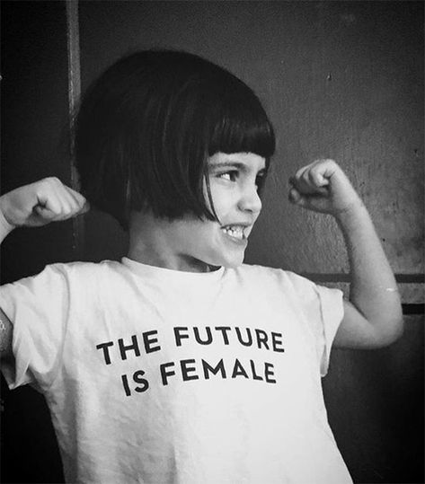 The Future Is Female The Future Is Female, Future Is Female, Black And White Photograph, Feminist Quotes, International Women’s Day, Who Runs The World, Back To School Hairstyles, Feminist Art, Woman’s Day