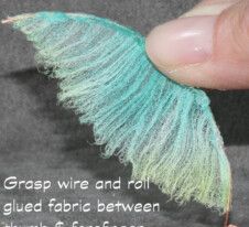 How To Make Miniature Fairy Wings with Embellishments | Vegas AIRS LLC Making Fairy Wings For Dolls, Doll Fairy Wings Diy, Diy Mini Fairy Wings, Diy Small Fairy Wings, Dollar Store Fairy Wings, How To Make Fairies, How To Make Fairy Dolls, How To Make Fairy Wings Diy, Fairy Crafts Diy