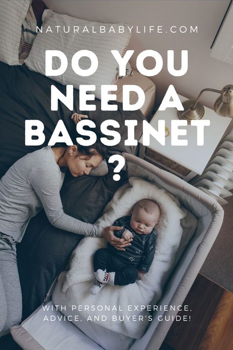 A great way for parents to save money is to avoid purchasing baby products that aren't truly necessary.  Since bassinets can only be used for a few months - are they necessary? Will you be able to get enough value out of it to be worth it? What are the pros and cons of bassinets?  I answer these questions, talk about sleep safety, and give you great recommendations for bassinets that will provide a safe place for your baby to sleep without breaking the bank! Bassinet In Parents Room, Baby Bassinet Ideas, Bassinet Ideas, Free Range Parenting, Baby Cost, Diaper Pails, Crib Safety, Furniture Essentials, Baby Beds